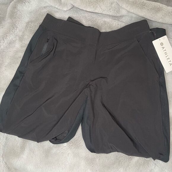 ✨ NWT Athleta Brooklyn Jogger Pants | Black | Size 12P ✨ - Picture 7 of 11